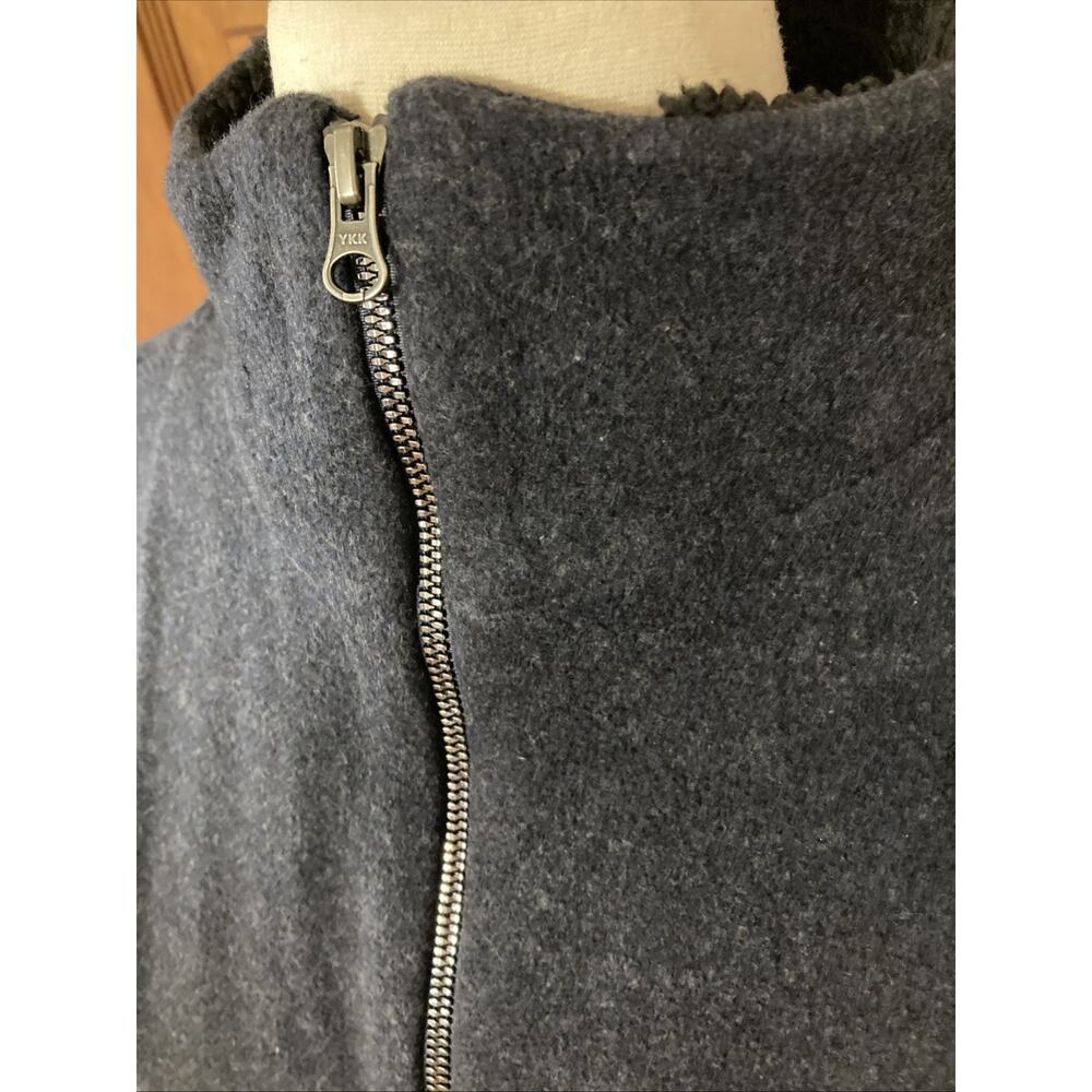 Alo Yoga Dream Fleece Jacket Sz S Blue Full Zip ballet sleeves Activewear - Picture 5 of 11